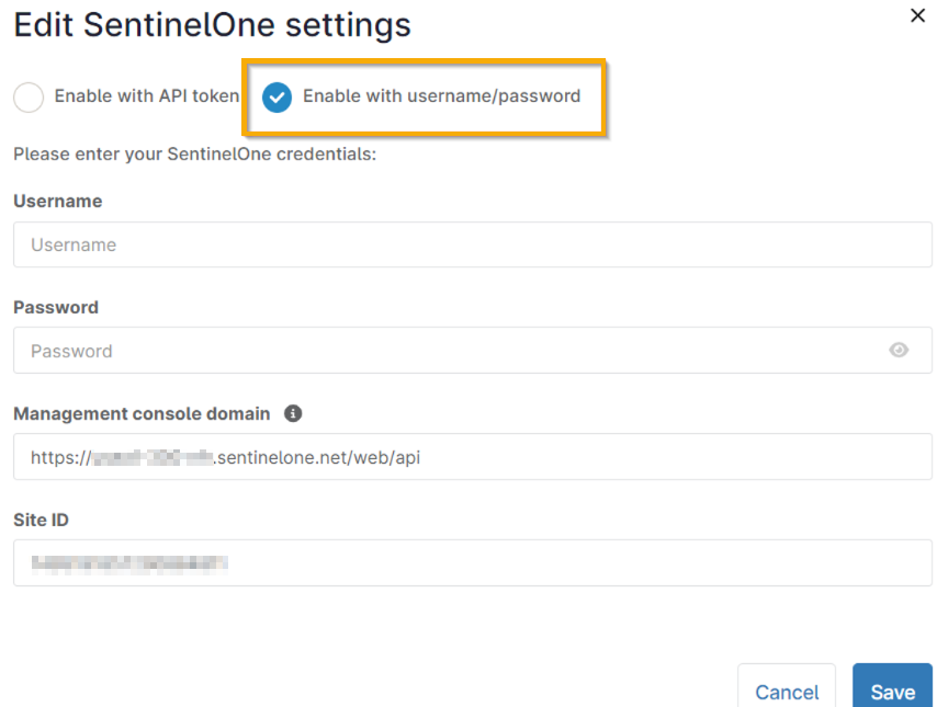 enable sentinelone with username password.png